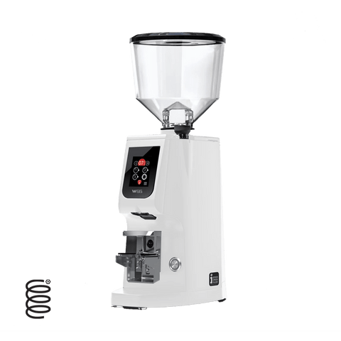 Eureka Atom W 65 Grind By Weight Espresso Grinder - White